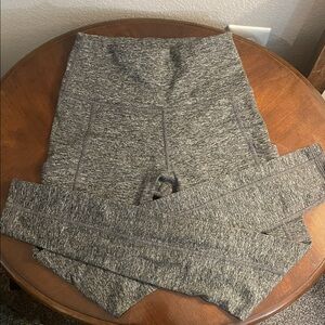 Aerie Gray High-Waisted Leggings